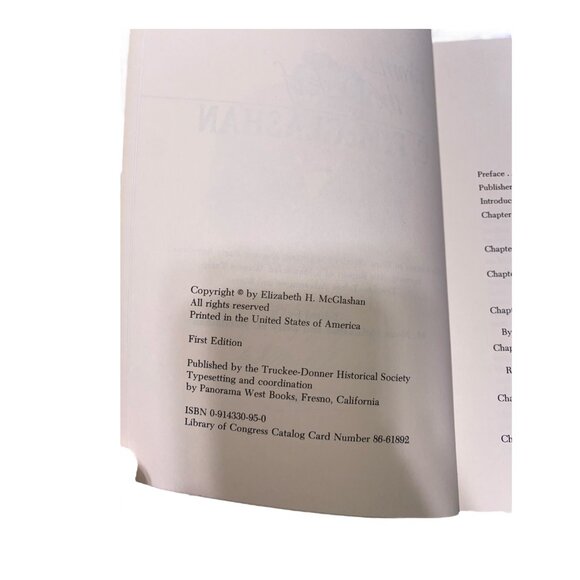 From The Desk Of Truckees C.F. McGlashan First Edition Paperback By M. Nona & Be - Picture 6 of 10